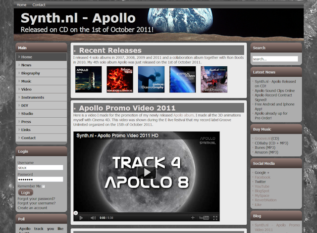 Synth.nl - Apollo Website