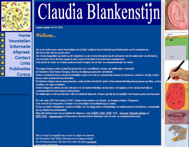 Claudia Blankenstijn Website